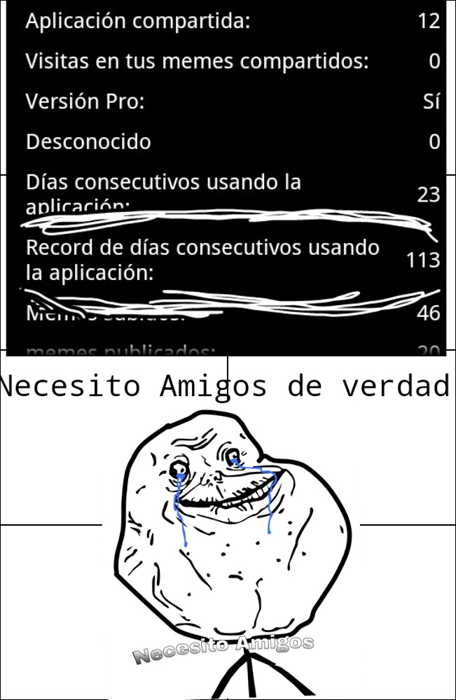 Forever Alone Meme Subido Por QkyAllan Memedroid