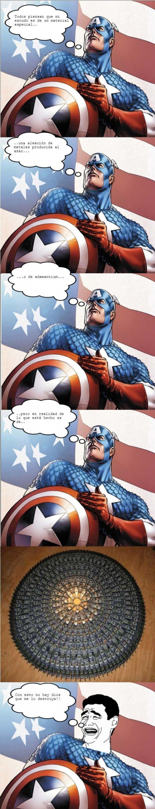 El Escudo Del Capitan America Meme Subido Por Elfabio95710 Memedroid