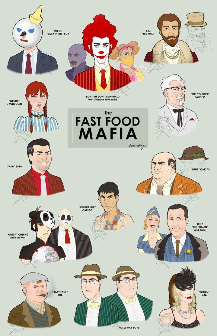 Fast Food Mafia - meme