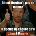 Les montres et Chuck Norris