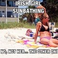 Not sure if irish, or chameleon mated with human...