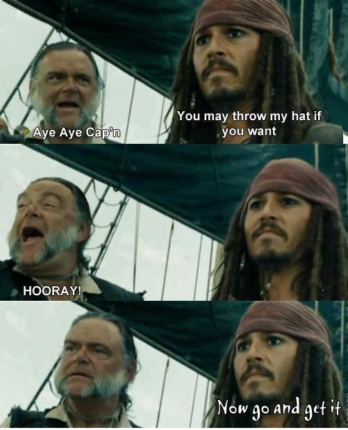 Captain Jack Sparrow Rocks - meme