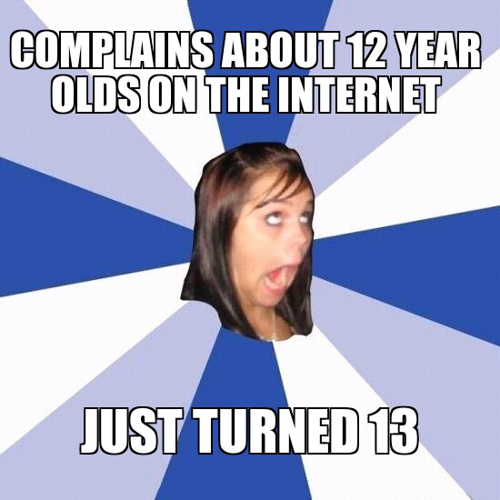 12 year olds - meme