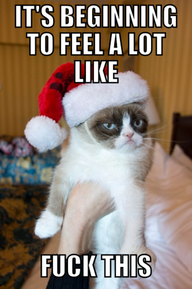 Christmas sucks - meme
