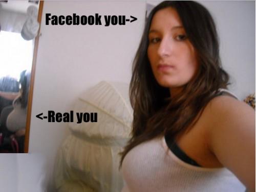 fb you real you - meme