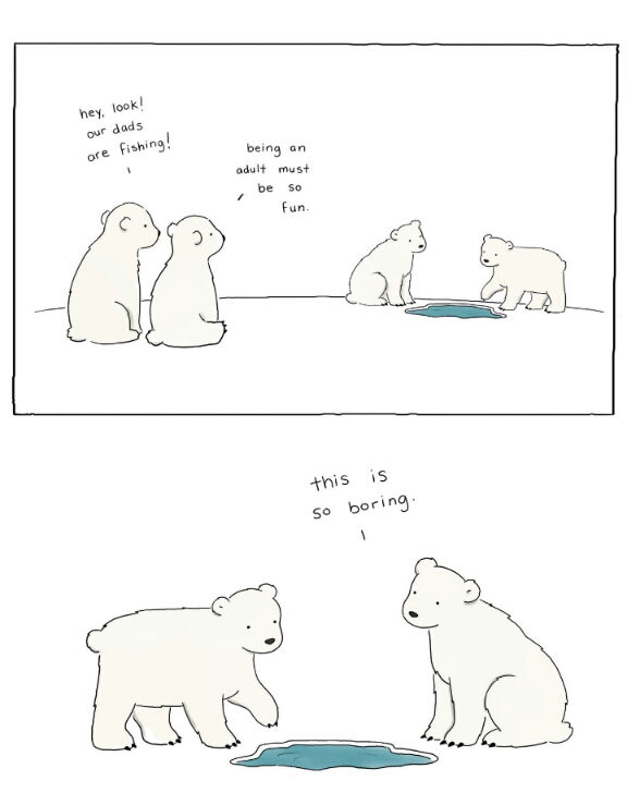 Adult Polar Bear 'Fun' - meme