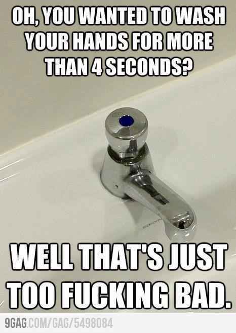 Damn sinks... - meme