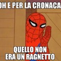 Le whispering spiderman