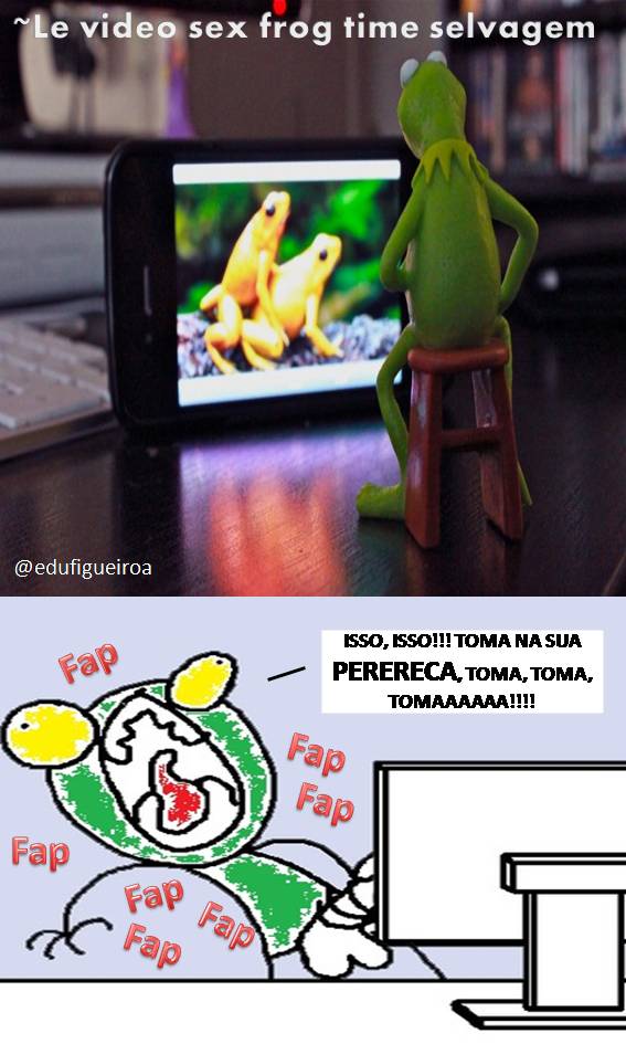 Frog bronha time extreme ~ hahay kkkk - meme
