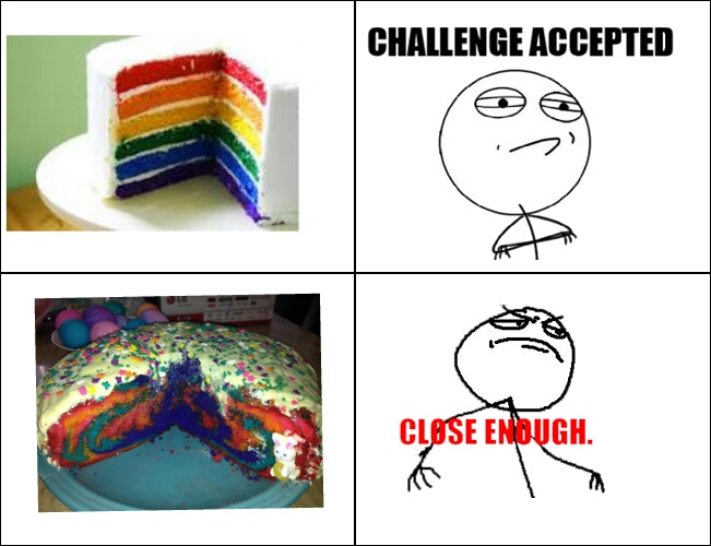my easter cake today lololol - meme
