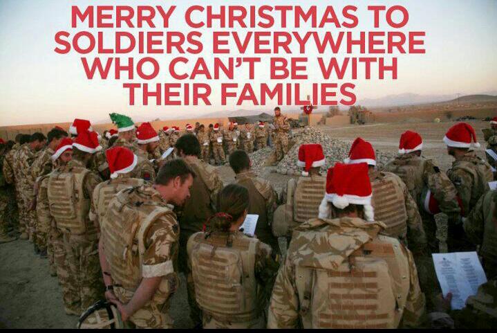 merry Christmas from one military family to another - meme