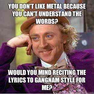 metal music - meme