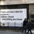 Two rules for success