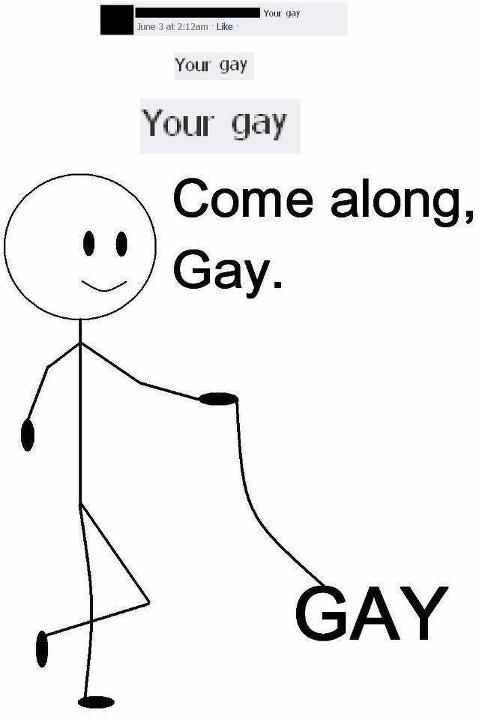your gay - meme