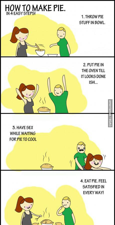 how to make  a Pie - meme