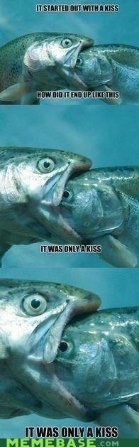 only a kiss - meme