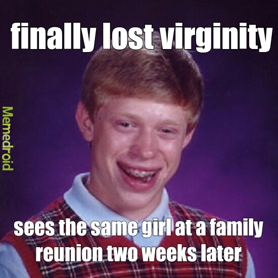 virginity fail - meme