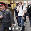 just farted...