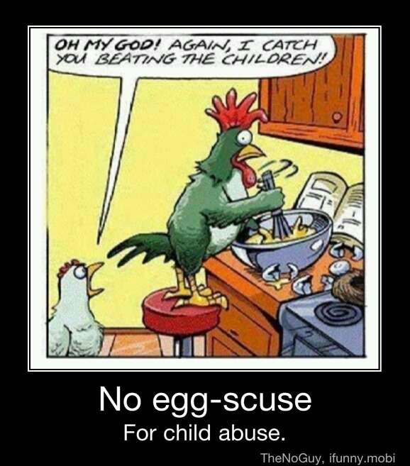 No Egg-Scuce - meme