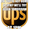 UPS logic.