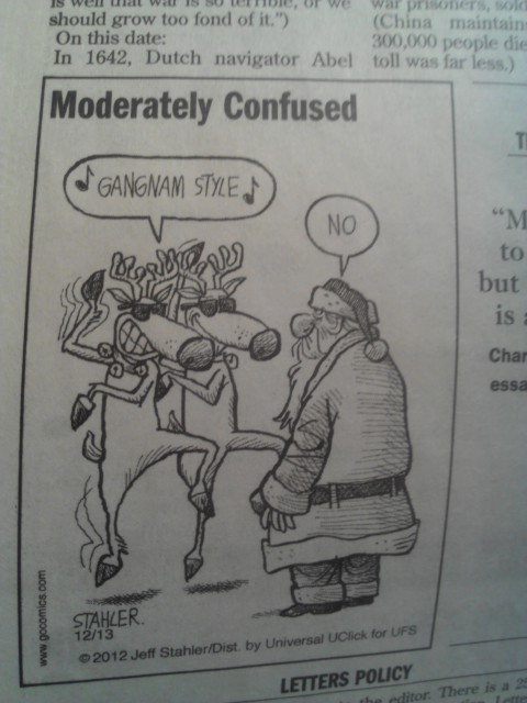 I saw this in the newspaper 12/13/12 - meme