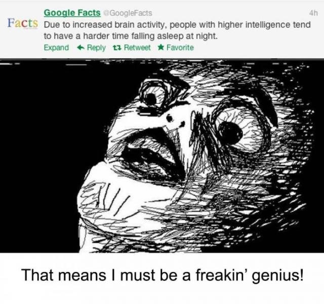 I'm a genius!! - meme