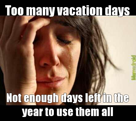 vacation? - meme