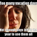 vacation?