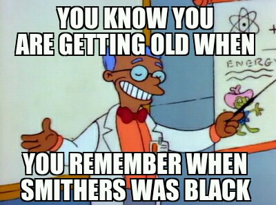 Black smithers - meme
