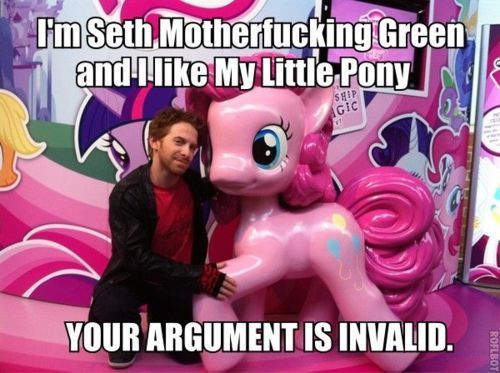 if you dislike this you hate Seth Green - meme