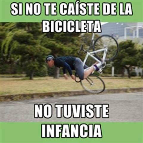 bicicleta - meme