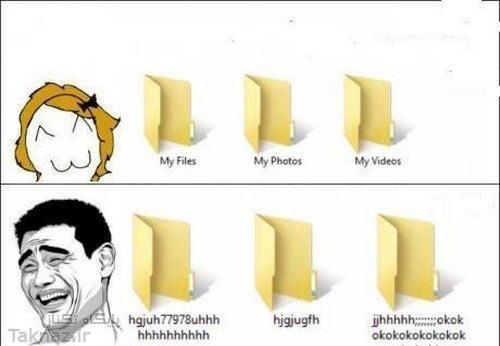 my folders name;;) - meme