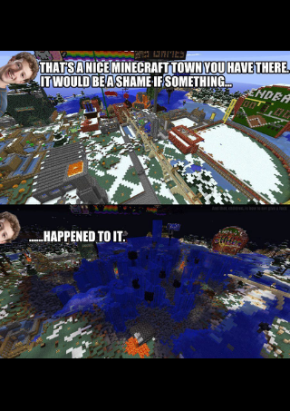 fuck you! and fuck your TNT too - meme