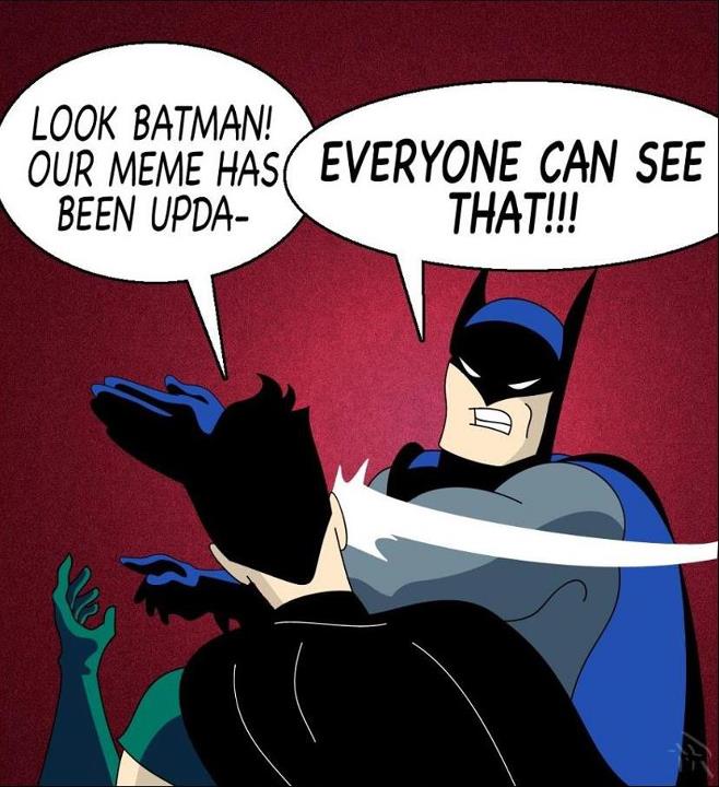 *batman slap* - meme