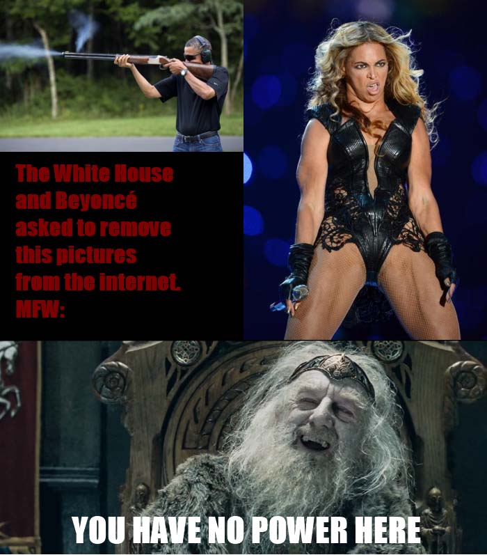 Beyoncé the Grey - meme
