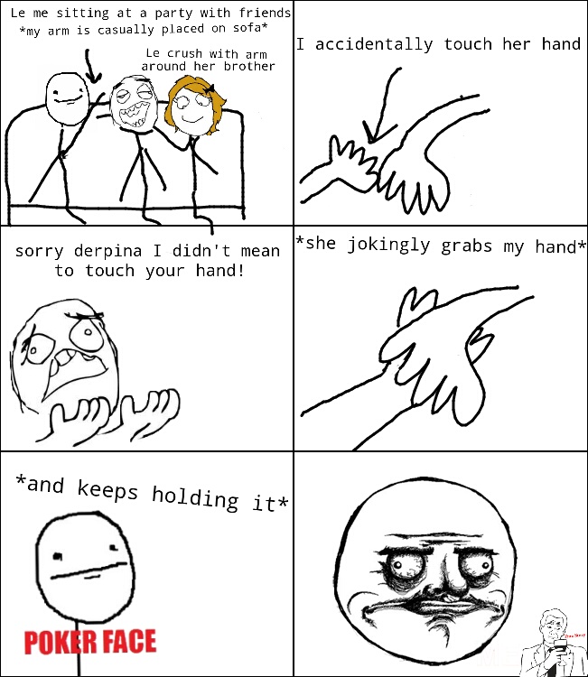 Crush Hand Memes Best Funny Crush Memes 9GAG