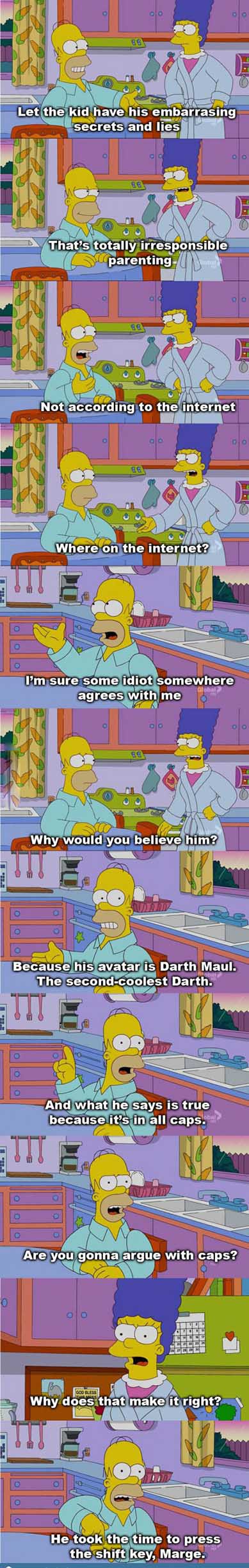 Wisdom from Homer - meme