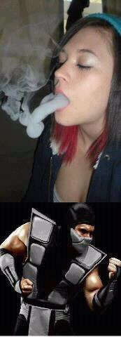 Smoke es un loquillo - meme