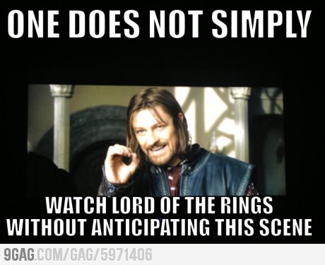 One does not simply create this title. - meme