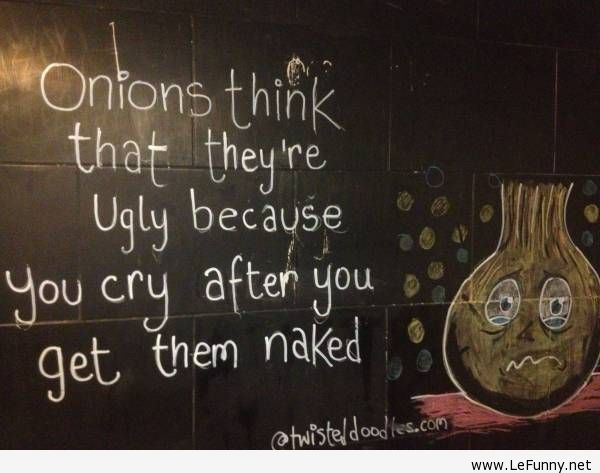 poor onions - meme