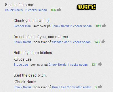 Chuck for the win!  - meme