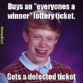 badluck Brian lottery