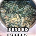 bill gates laundry
