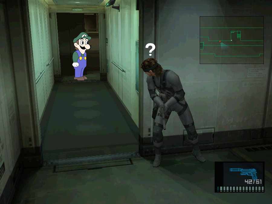 Metal gear solid is awesome! - meme
