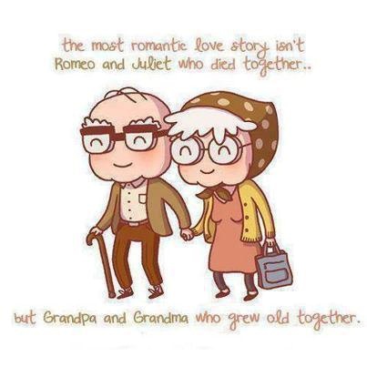 Grandma with Grandpa - meme