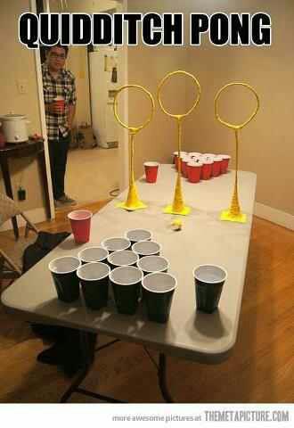 so harry you wanna play some beer pong? - meme