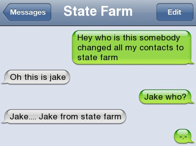 im jake..... jake from state farm - meme