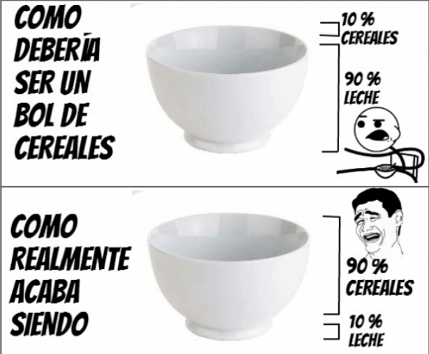 El cereal - meme