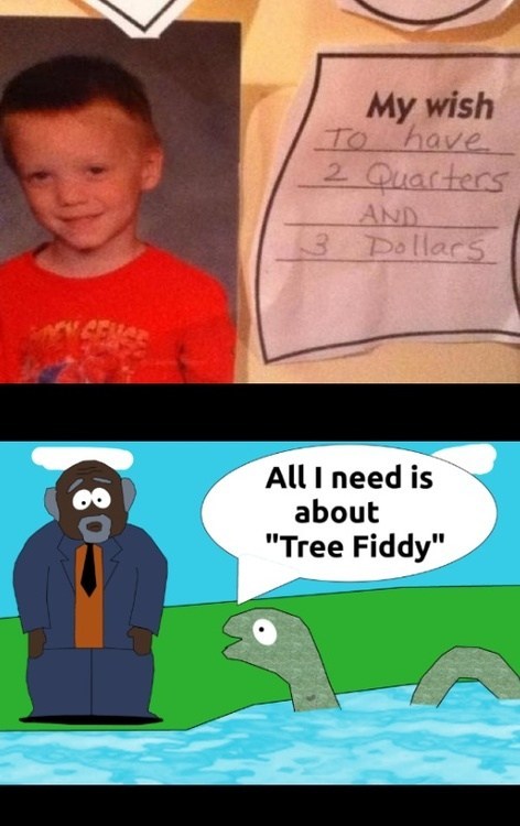 Tree Fiddy - meme