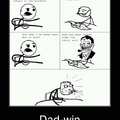 dad win